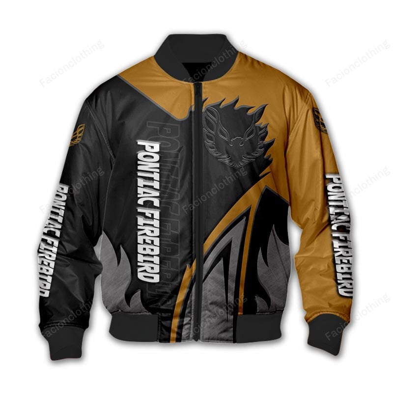 Sportswearmerch Pontiac Firebird Car Personalized Bomber Jacket For Fan