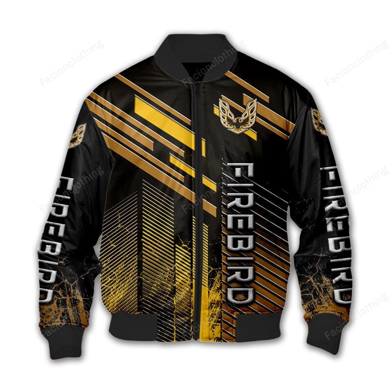 Sportswearmerch Pontiac Firebird Car Personalized Bomber Jacket For Fan