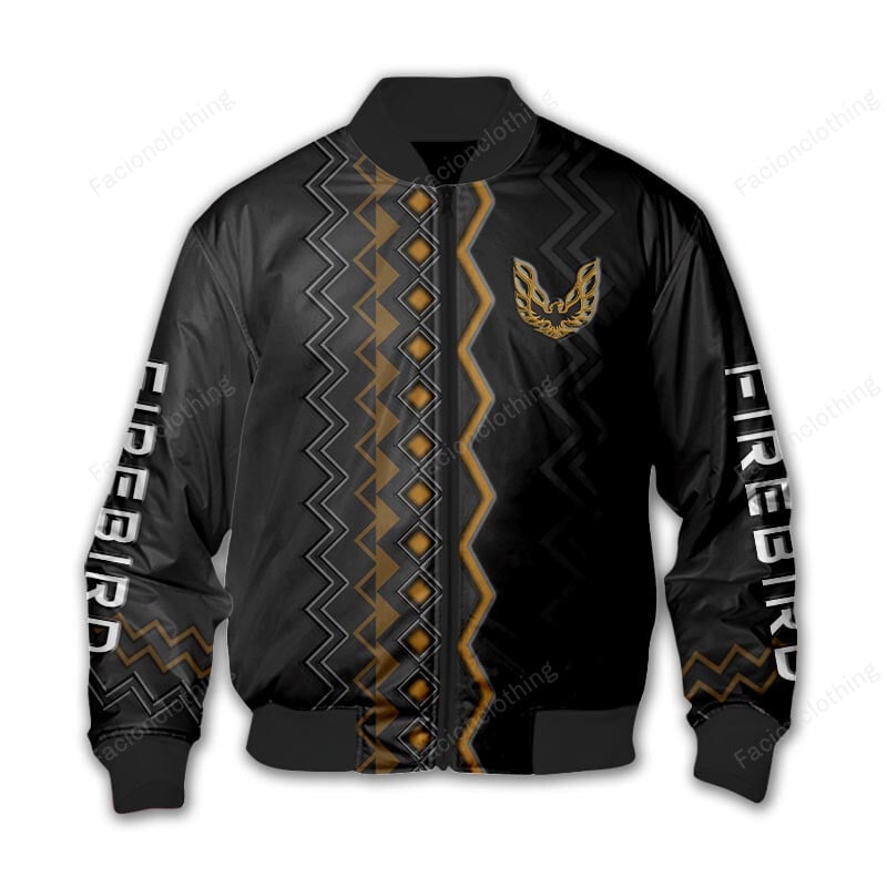 Sportswearmerch Pontiac Firebird Car Personalized Bomber Jacket For Fan
