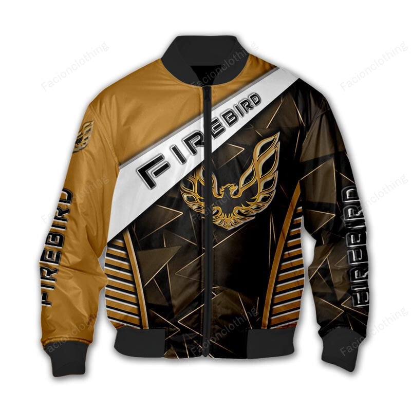 Sportswearmerch Pontiac Firebird Car Personalized Bomber Jacket For Fan