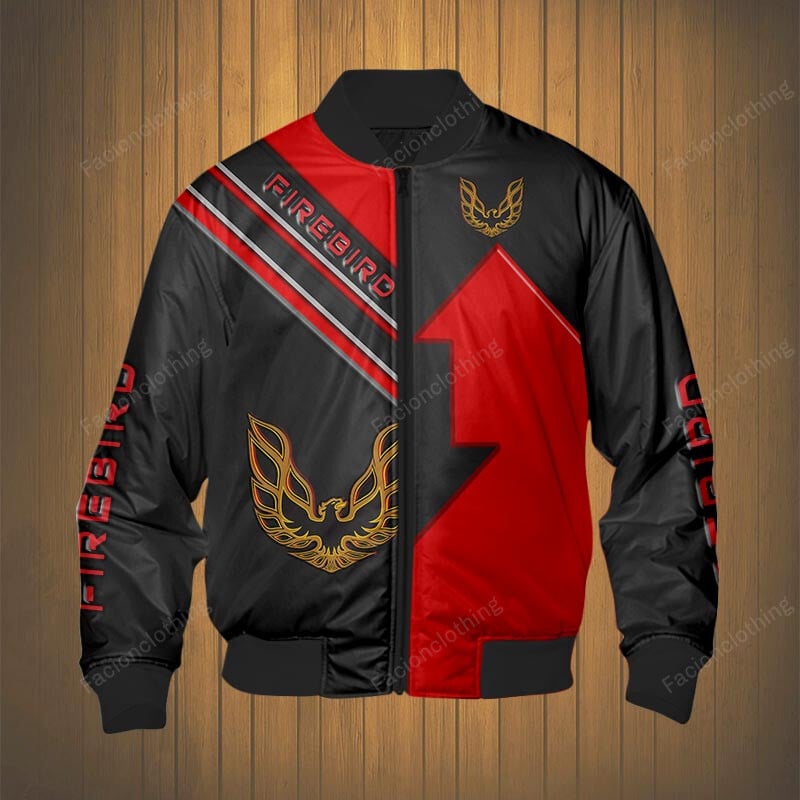 Sportswearmerch Pontiac Firebird Car Personalized Bomber Jacket For Fan