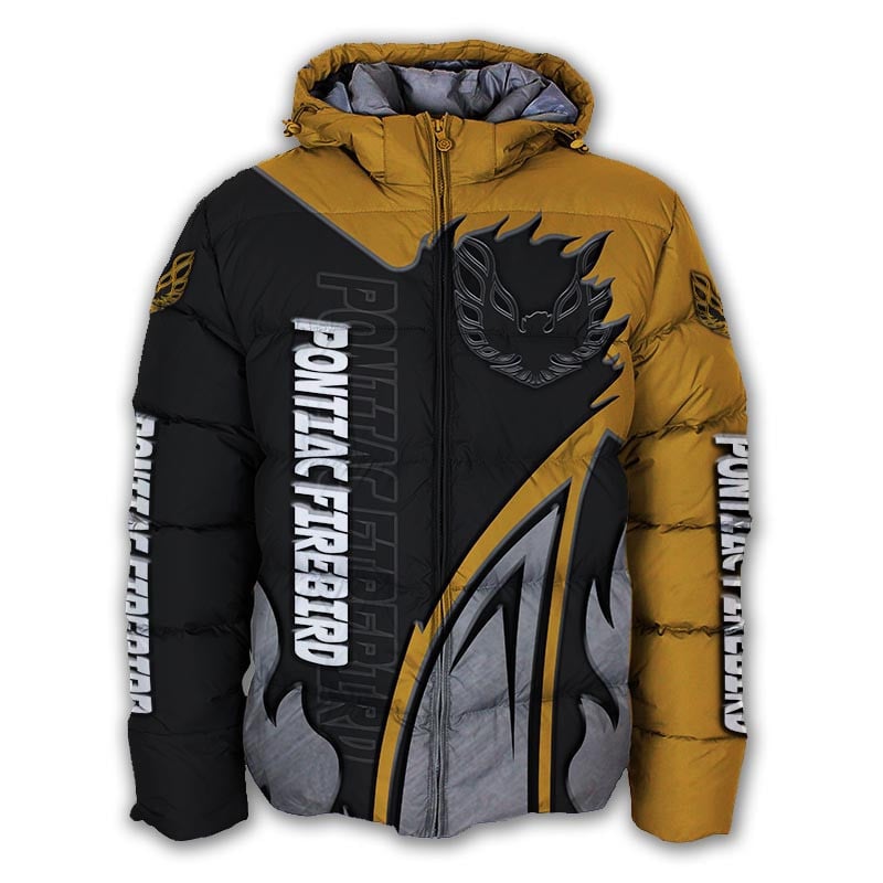 Sportswearmerch Pontiac Firebird Car Personalized Puffer Jacket For Fan