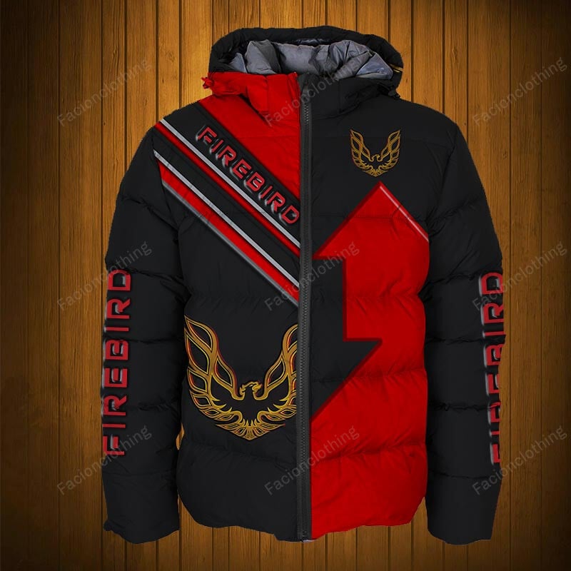 Sportswearmerch Pontiac Firebird Car Personalized Puffer Jacket For Fan