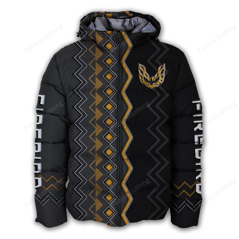 Sportswearmerch Pontiac Firebird Car Personalized Puffer Jacket For Fan