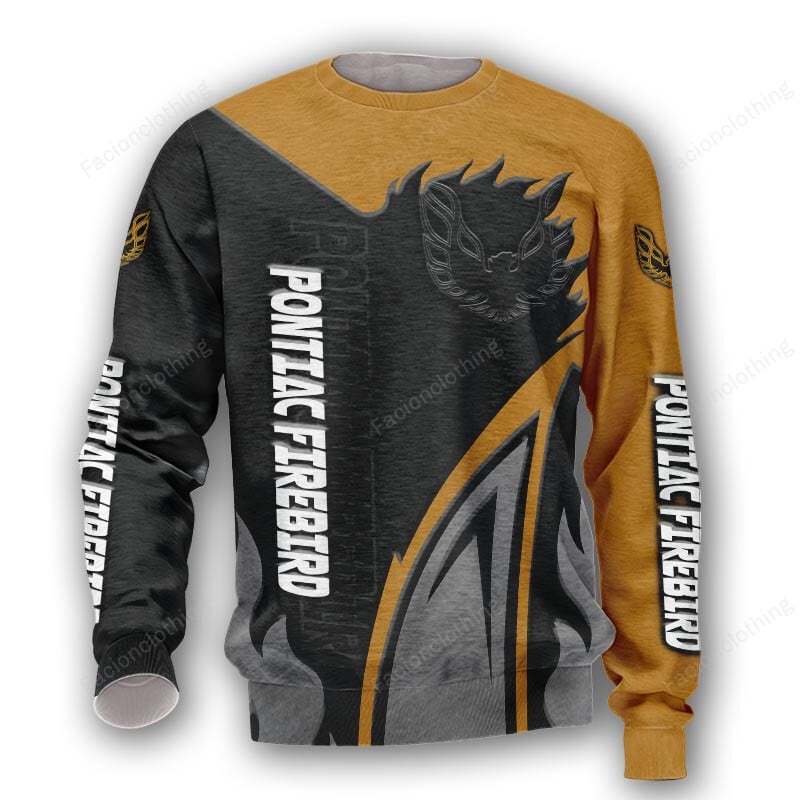 Sportswearmerch Pontiac Firebird Car Personalized Sweater For Fan