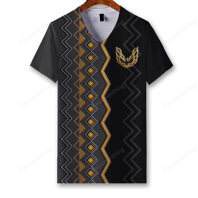 Sportswearmerch Pontiac Firebird Car Personalized V-neck Women T-shirt For Fan