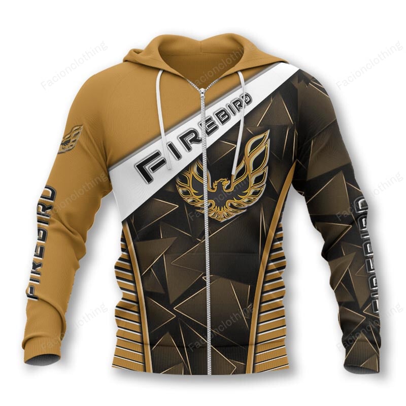 Sportswearmerch Pontiac Firebird Car Personalized Zip Hoodie For Fan
