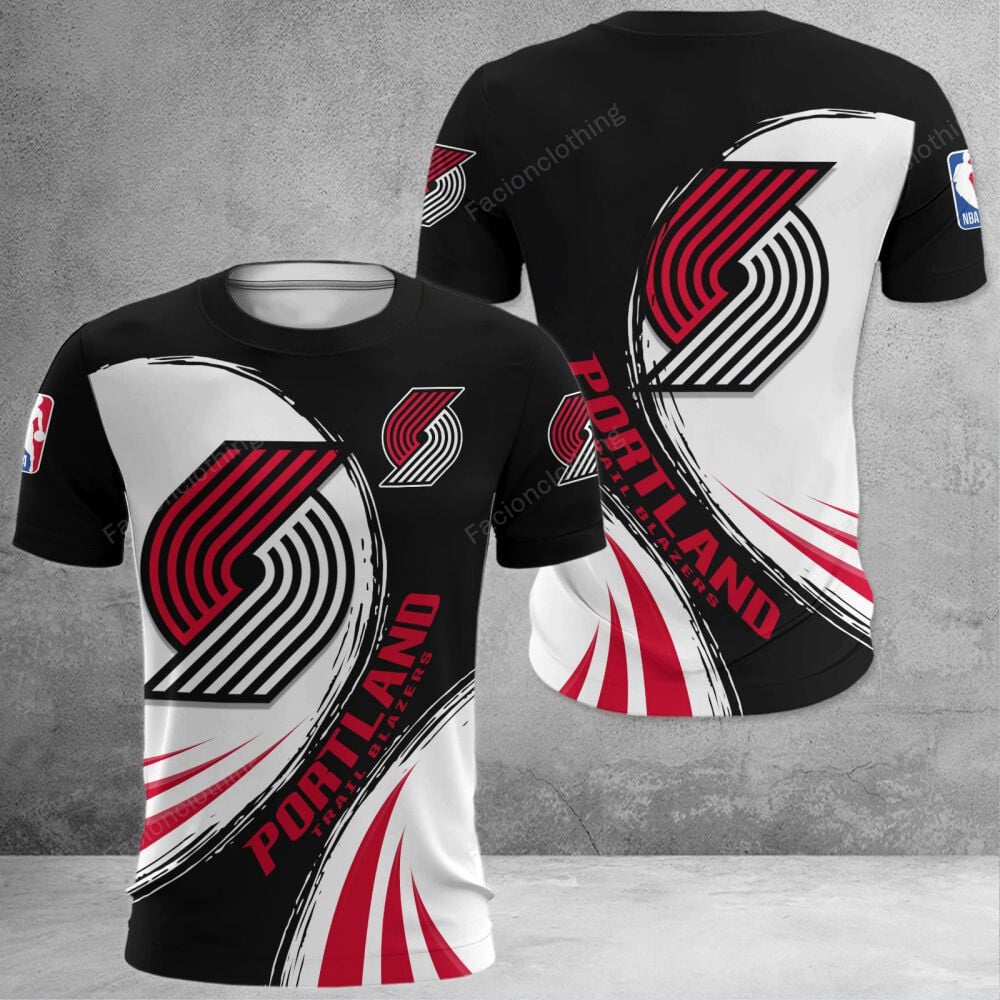 Sportswearmerch Portland Trail Blazers NBA Personalized T-shirt For Fan