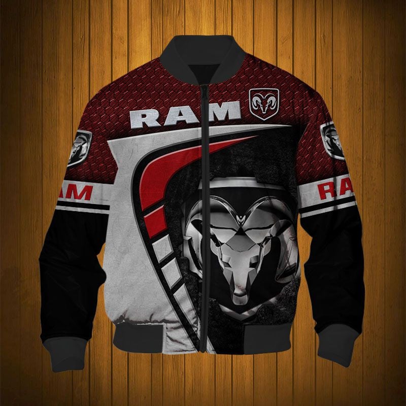 Sportswearmerch Ram Personalized Fashion Bomber Jacket For Fan