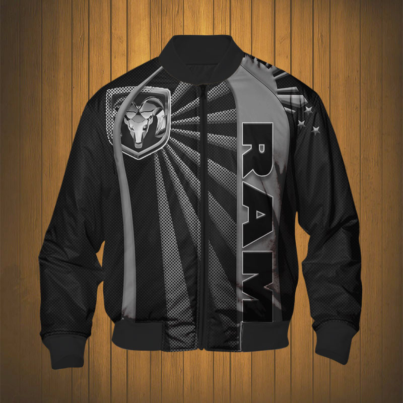 Sportswearmerch Ram Personalized Fashion Bomber Jacket For Fan
