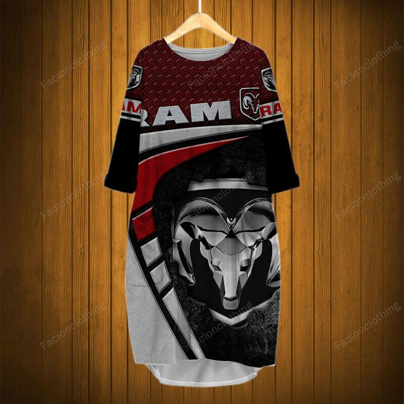 Sportswearmerch Ram Personalized Fashion Pocket Dress For Fan