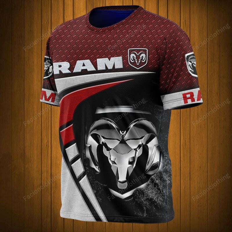 Sportswearmerch Ram Personalized Fashion T-shirt For Fan