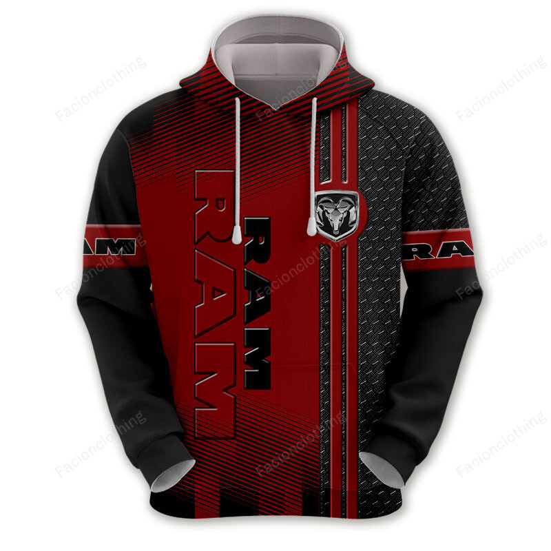 Sportswearmerch Ram Truck Car Personalized Fashion Hoodie For Fan