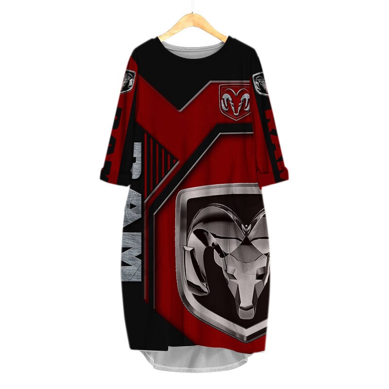 Sportswearmerch Ram Truck Car Personalized Fashion Pocket Dress For Fan