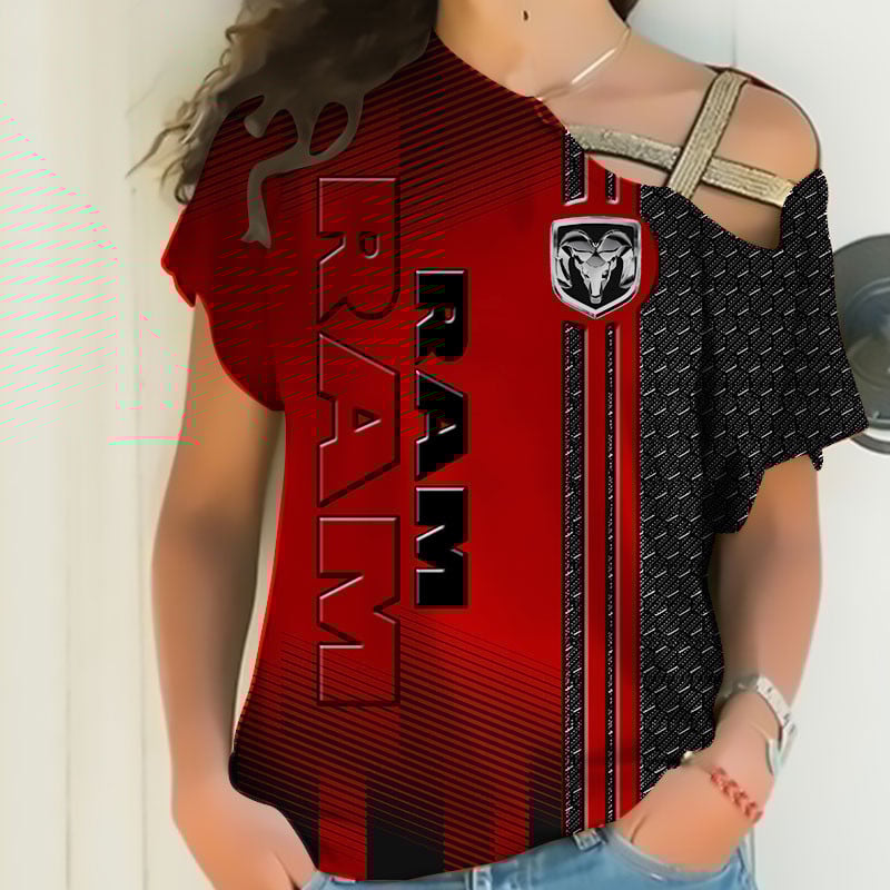 Sportswearmerch Ram Truck Car Personalized Fashion Strapless Short Sleeve For Fan