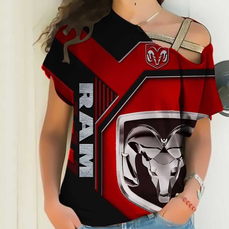 Sportswearmerch Ram Truck Car Personalized Fashion Strapless Short Sleeve For Fan