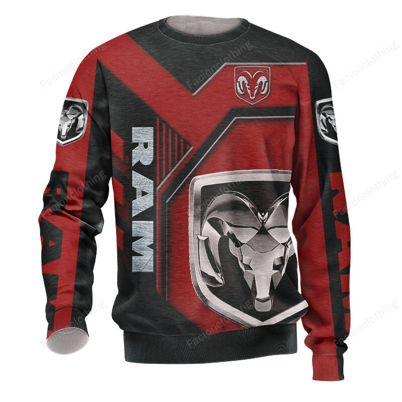 Sportswearmerch Ram Truck Car Personalized Fashion Sweater For Fan