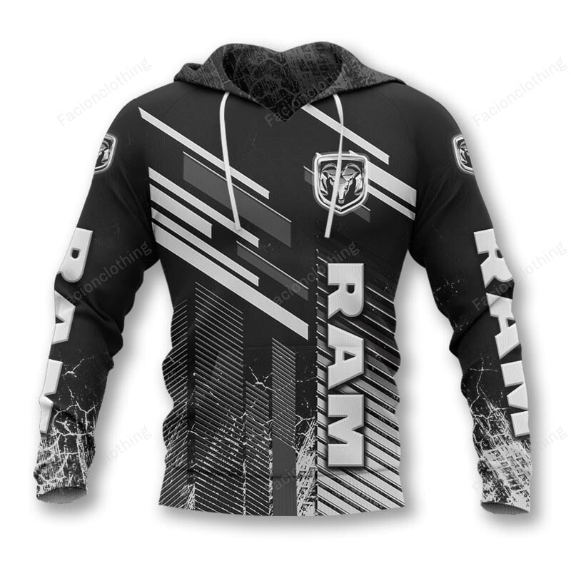 Sportswearmerch Ram Truck Car Personalized Hoodie For Fan