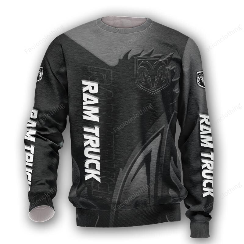 Sportswearmerch Ram Truck Car Personalized Sweater For Fan
