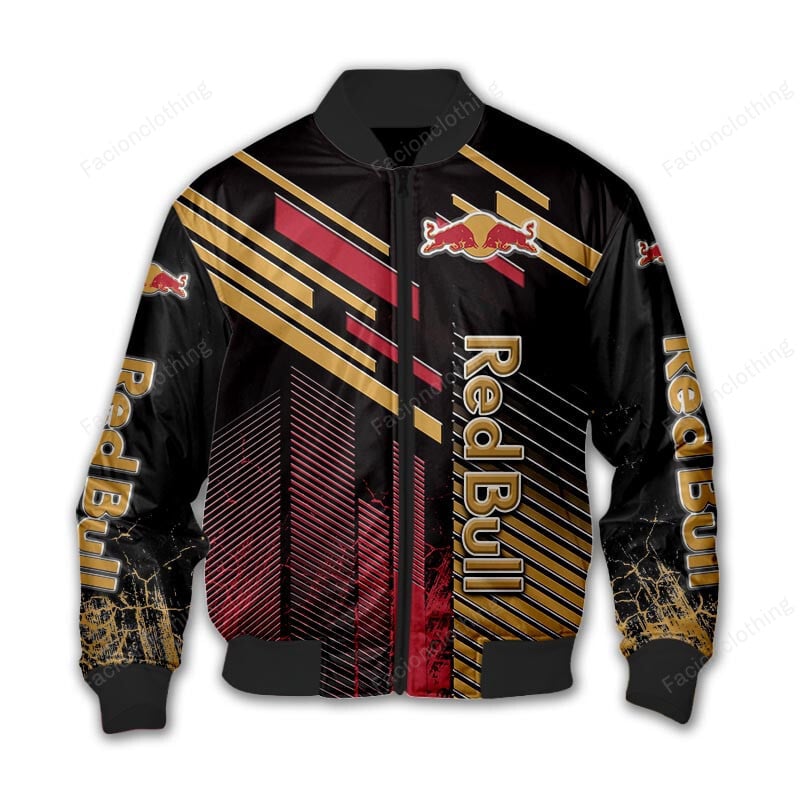 Sportswearmerch Red Bull Personalized Bomber Jacket For Fan