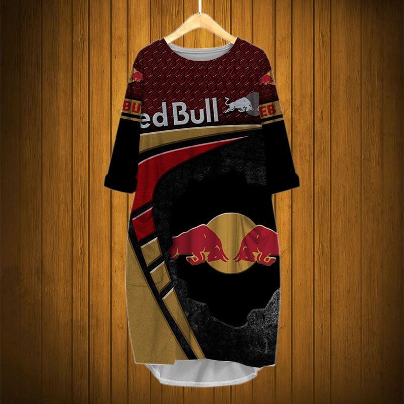 Sportswearmerch Red Bull Personalized Fashion Pocket Dress For Fan
