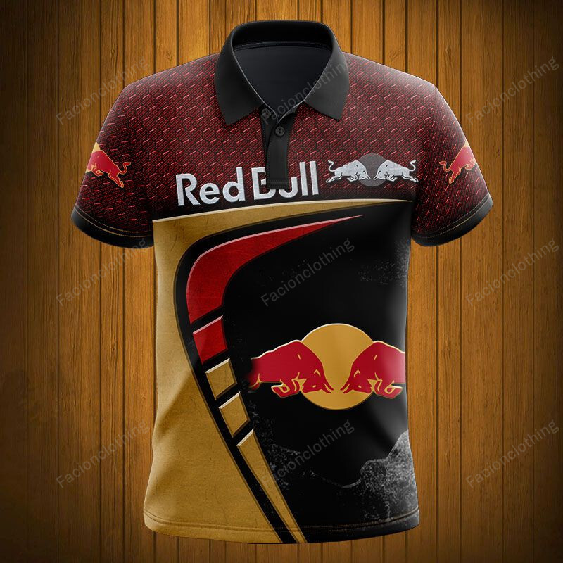Sportswearmerch Red Bull Personalized Fashion Polo Shirt For Fan