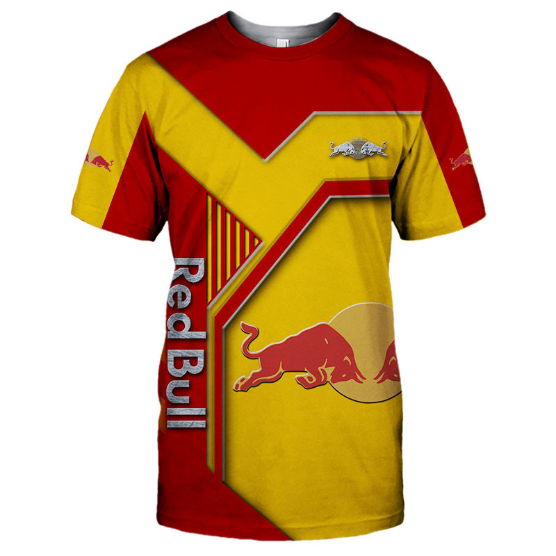 Sportswearmerch Red Bull Personalized Fashion T-shirt For Fan