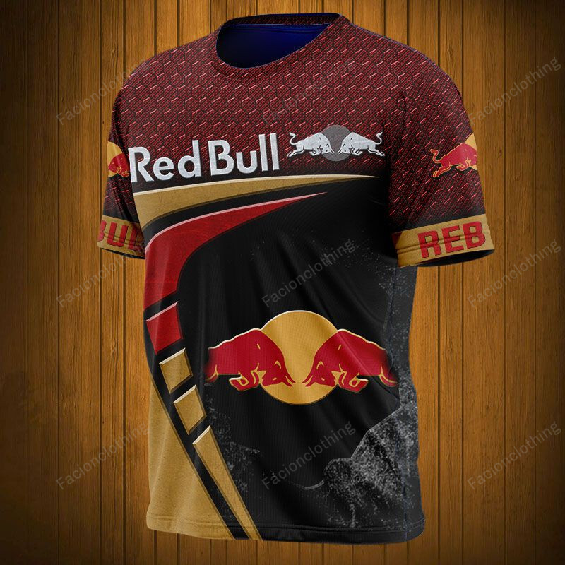 Sportswearmerch Red Bull Personalized Fashion T-shirt For Fan