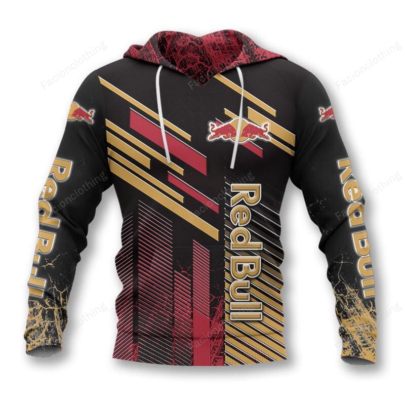 Sportswearmerch Red Bull Personalized Hoodie For Fan