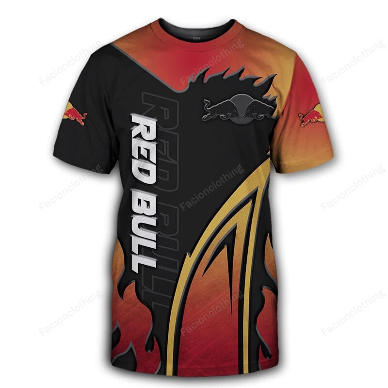 Sportswearmerch Red Bull Personalized T-shirt For Fan