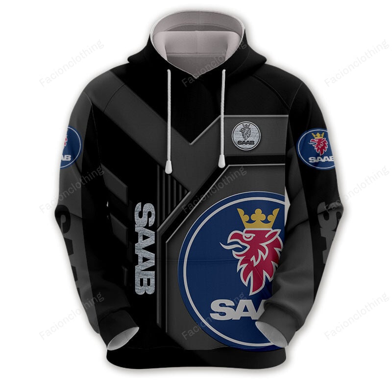 Sportswearmerch Saab Car Personalized Fashion Hoodie For Fan