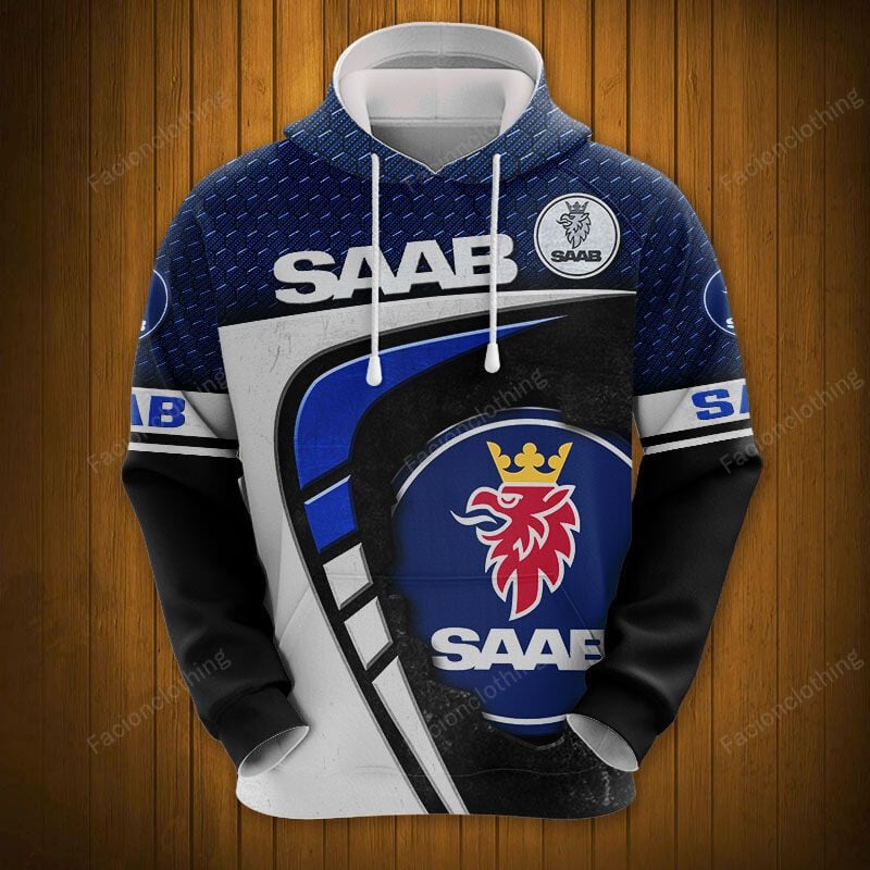 Sportswearmerch Saab Car Personalized Fashion Hoodie For Fan