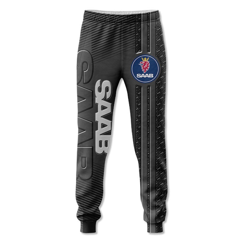 Sportswearmerch Saab Car Personalized Fashion Long Pant For Fan