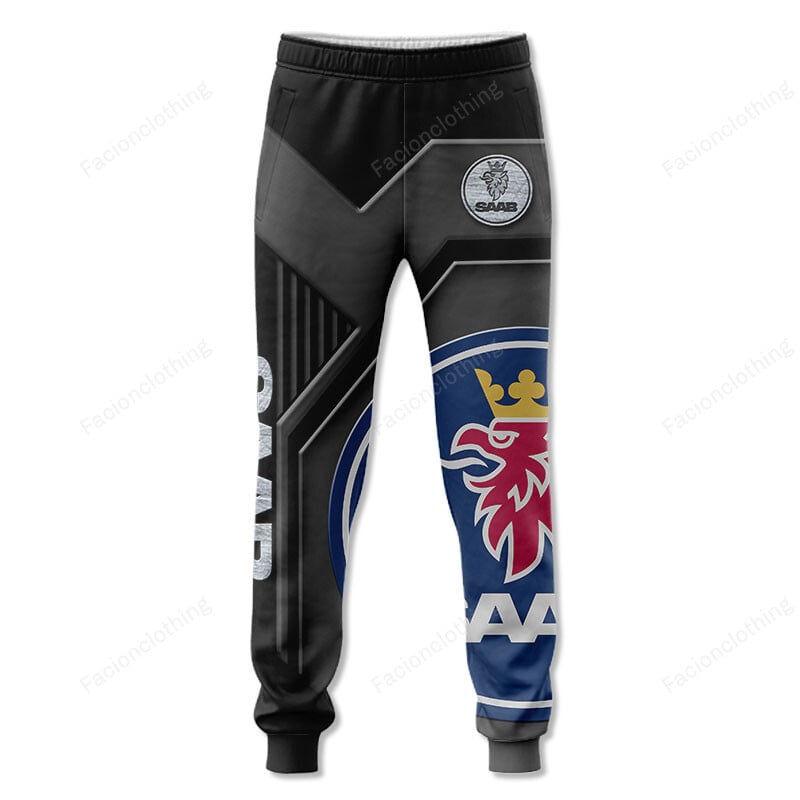 Sportswearmerch Saab Car Personalized Fashion Long Pant For Fan