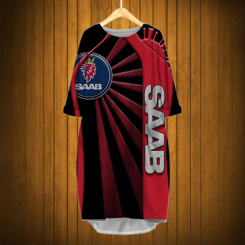 Sportswearmerch Saab Car Personalized Fashion Pocket Dress For Fan