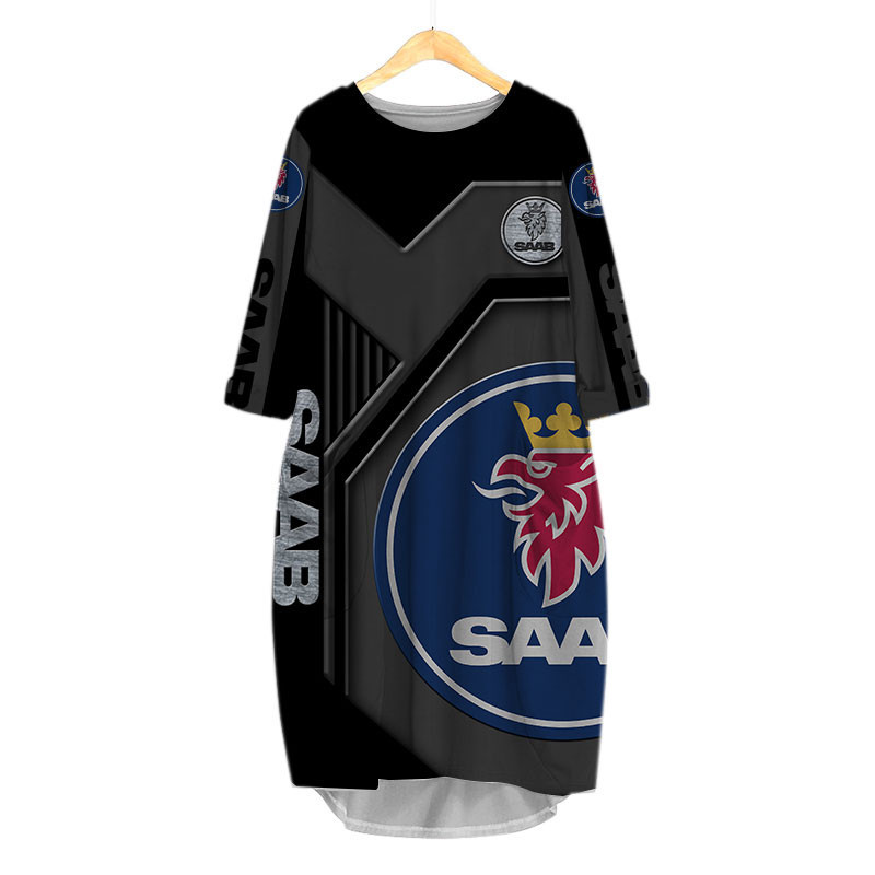 Sportswearmerch Saab Car Personalized Fashion Pocket Dress For Fan