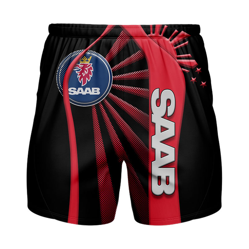 Sportswearmerch Saab Car Personalized Fashion Short Pant For Fan