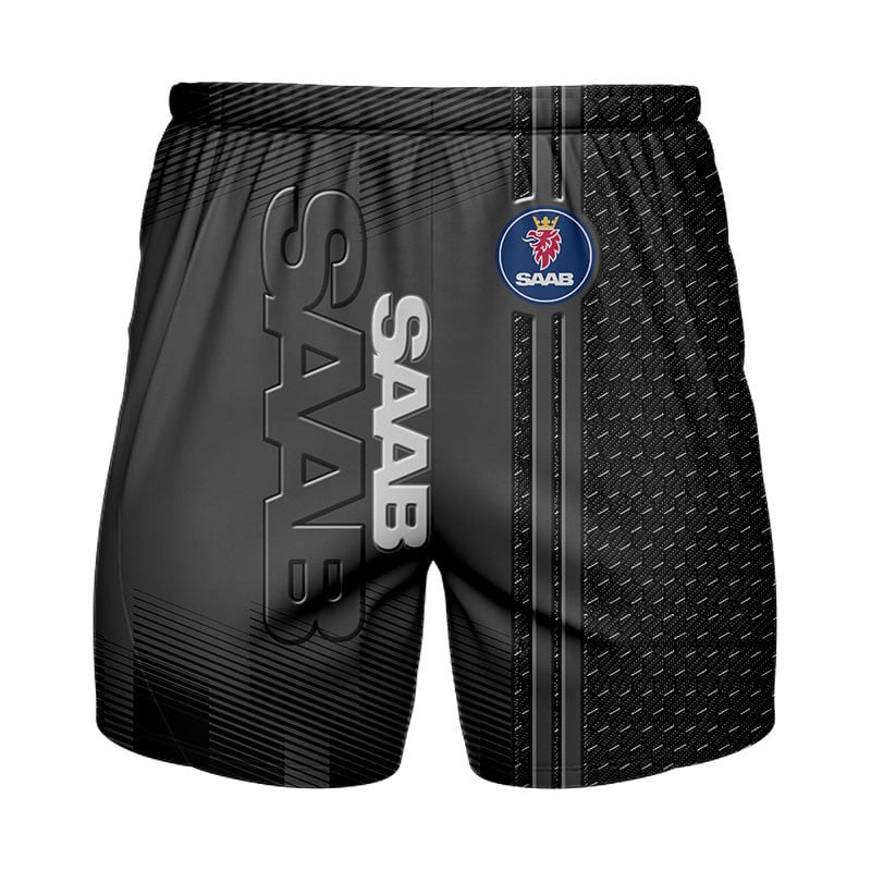 Sportswearmerch Saab Car Personalized Fashion Short Pant For Fan