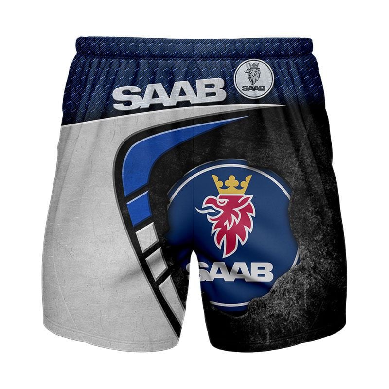 Sportswearmerch Saab Car Personalized Fashion Short Pant For Fan