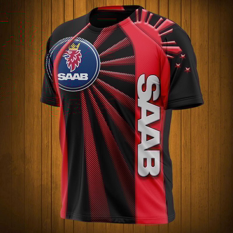 Sportswearmerch Saab Car Personalized Fashion T-shirt For Fan