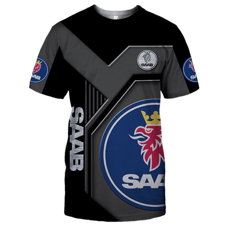 Sportswearmerch Saab Car Personalized Fashion T-shirt For Fan