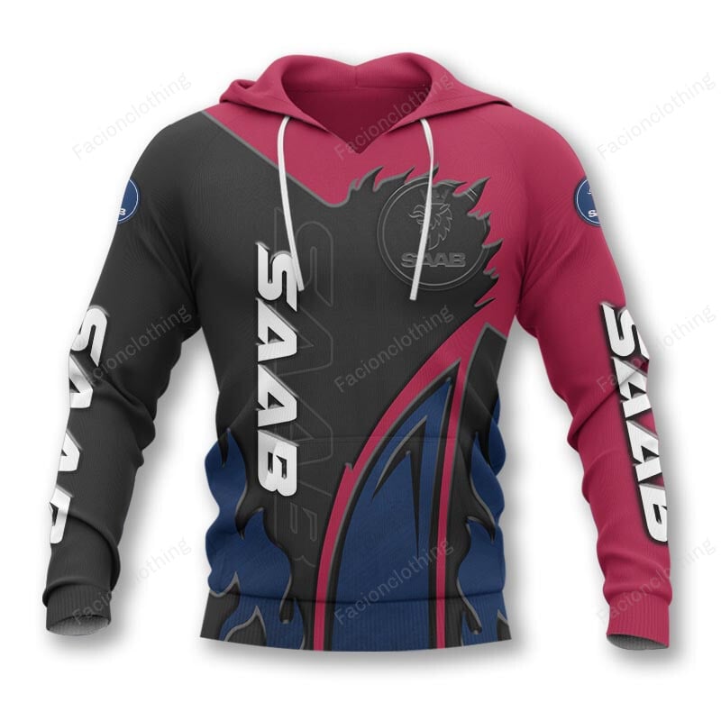 Sportswearmerch Saab Car Personalized Hoodie For Fan