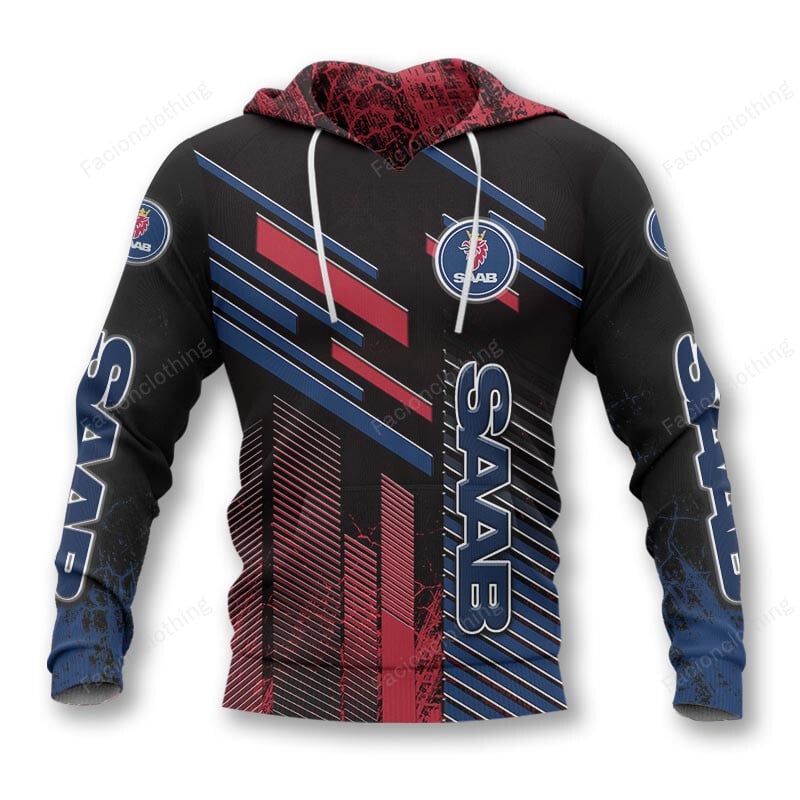 Sportswearmerch Saab Car Personalized Hoodie For Fan