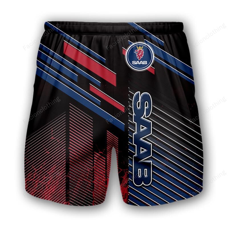Sportswearmerch Saab Car Personalized Short Pant For Fan