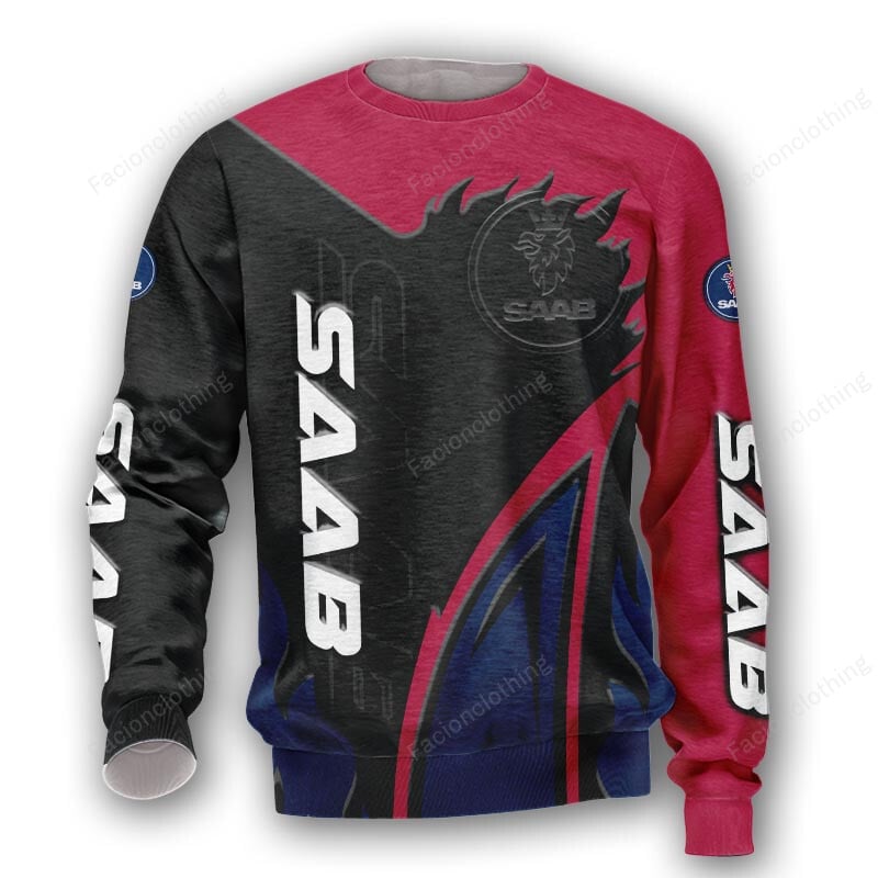 Sportswearmerch Saab Car Personalized Sweater For Fan