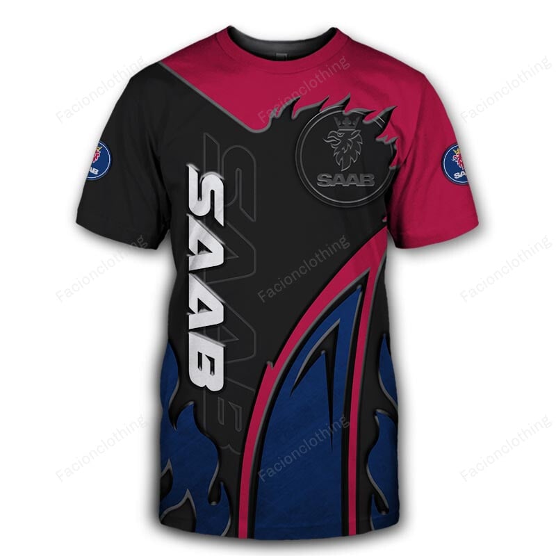 Sportswearmerch Saab Car Personalized T-shirt For Fan