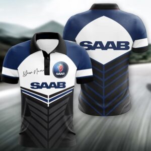 Sportswearmerch Saab Car Polo Shirt For Fan
