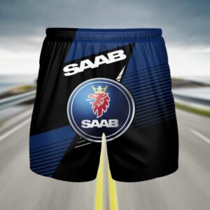 Sportswearmerch Saab Car Short Pant For Fan