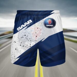 Sportswearmerch Saab Car Short Pant For Fan