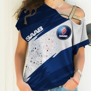 Sportswearmerch Saab Car Strapless Sleeve Short For Fan